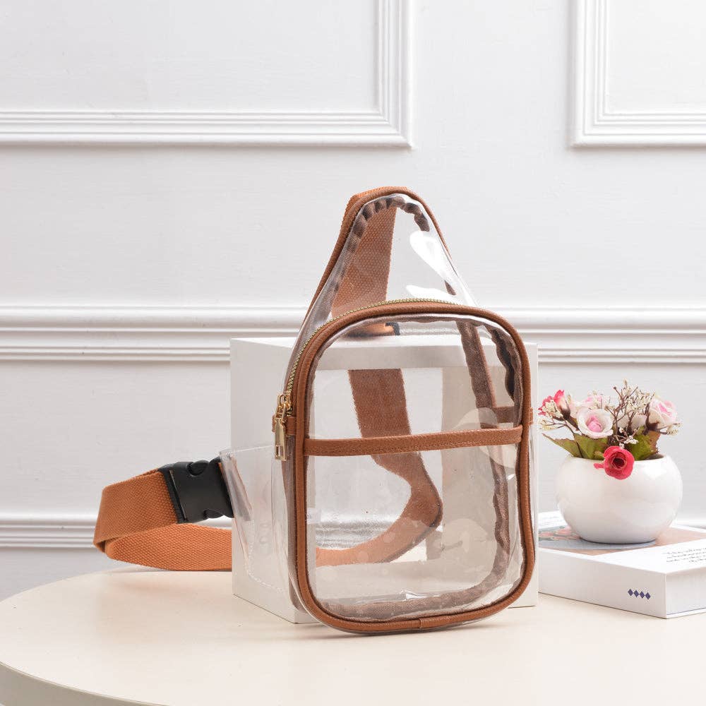 Slim Size Clear Sling Bag  LIMITED SUPPLIES