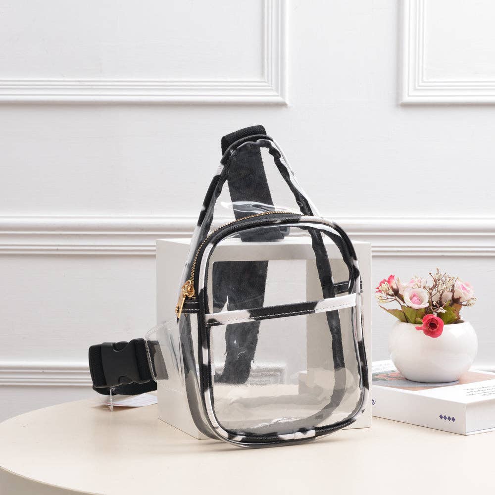 Slim Size Clear Sling Bag  LIMITED SUPPLIES