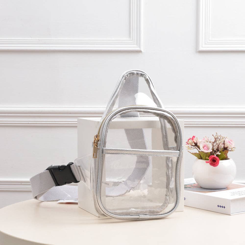 Slim Size Clear Sling Bag  LIMITED SUPPLIES