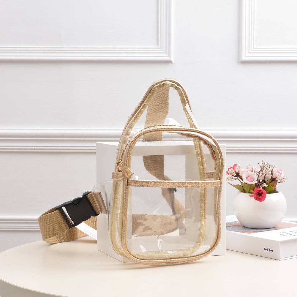 Slim Size Clear Sling Bag  LIMITED SUPPLIES