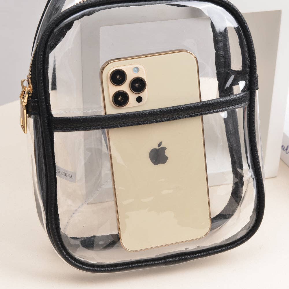 Slim Size Clear Sling Bag  LIMITED SUPPLIES