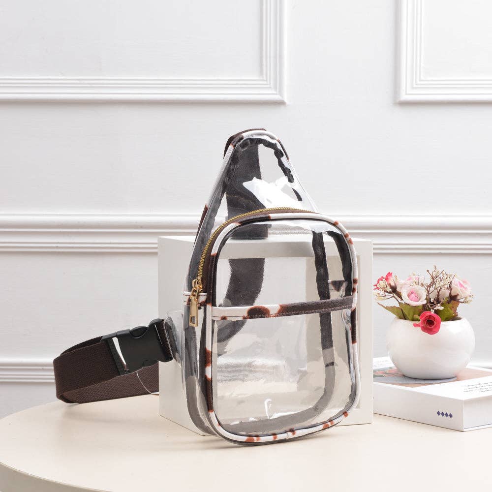 Slim Size Clear Sling Bag  LIMITED SUPPLIES