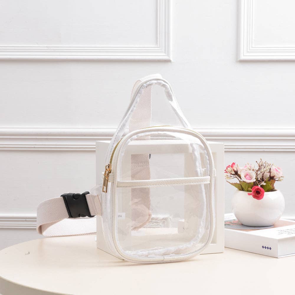 Slim Size Clear Sling Bag  LIMITED SUPPLIES