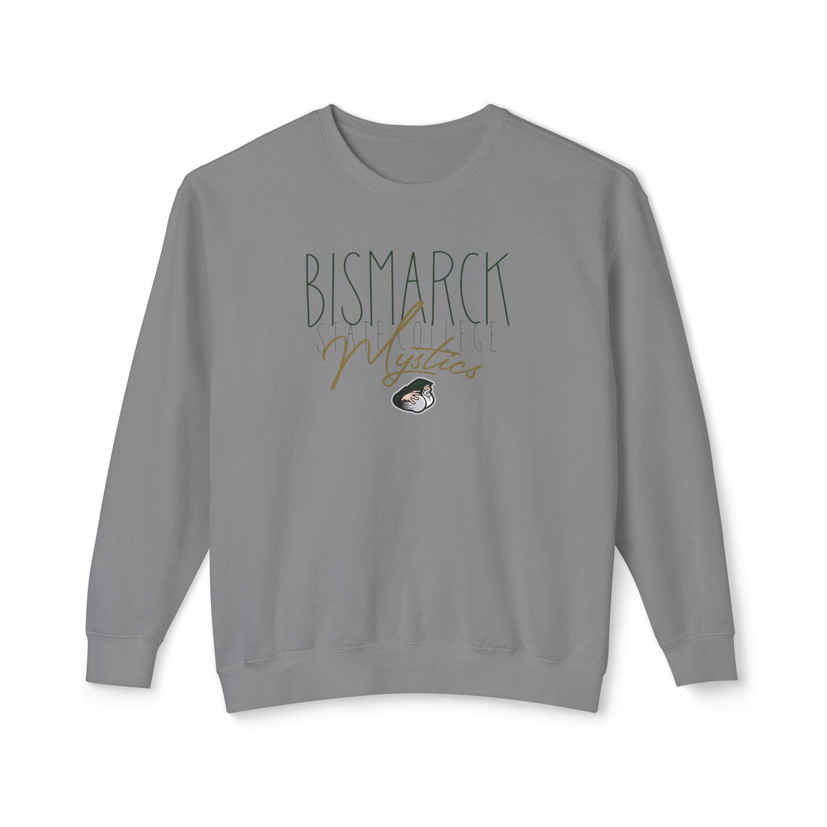 Bismarck Mystics Crewneck Sweatshirt, Cozy Unisex Sweatshirt, Casual Outfit, Gift for Fans, Trendy Apparel