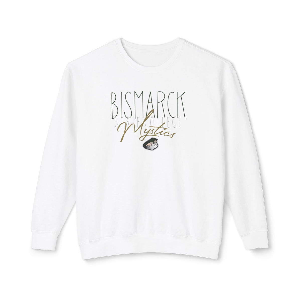 Bismarck Mystics Crewneck Sweatshirt, Cozy Unisex Sweatshirt, Casual Outfit, Gift for Fans, Trendy Apparel