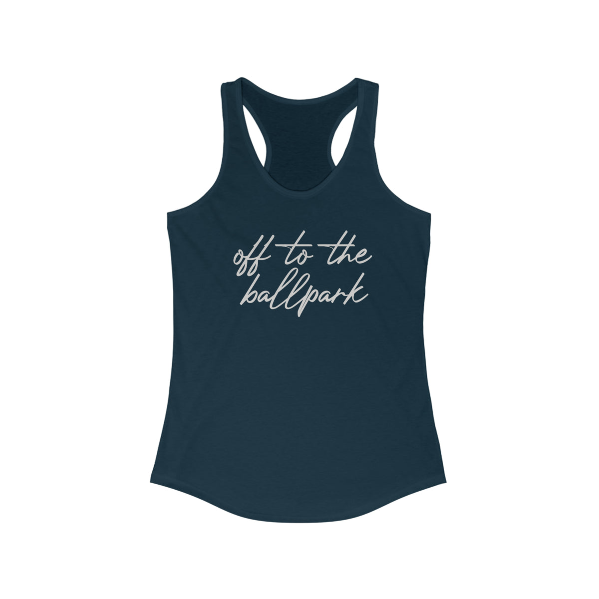 Off To The Ballpark Tank Top, Sports Mom Tops for Baseball or Softball, Cute Softball Tank Top, Cute Baseball Tops, Summer Graphic Top, Bestselling Tops, Kate & Co. Original, T-Ball Mom Tops