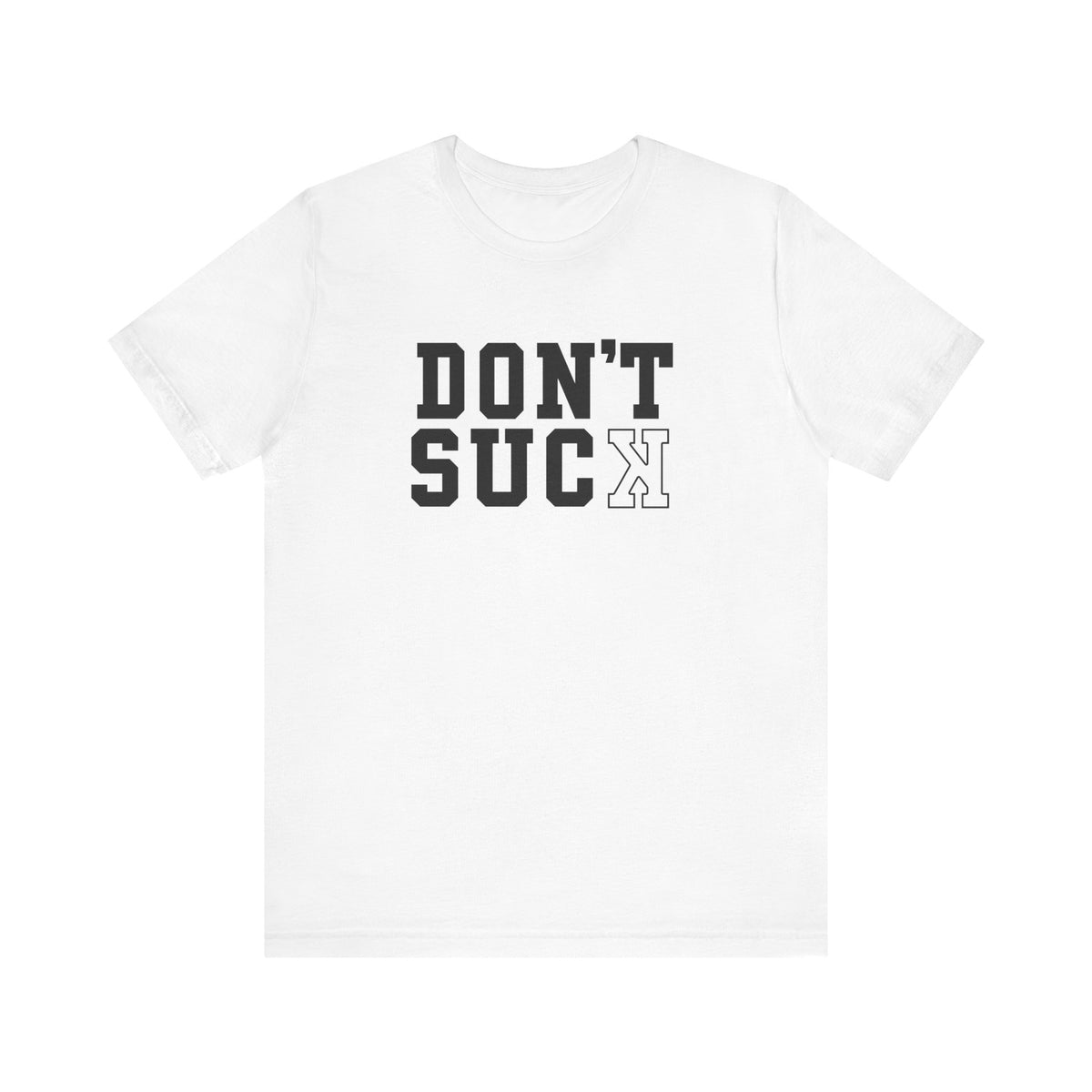 Don't Suck Baseball, Softball Strikeout Tee, Unisex Jersey Short Sleeve Tee