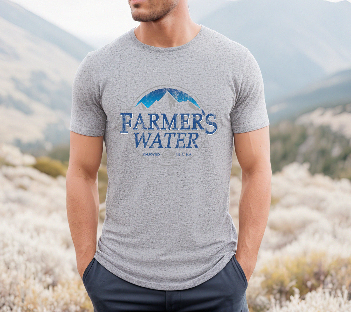 Farmers Water T-Shirt, Busch Light Distressed Shirt, Busch Tee, Beer, Drinking Sweatshirt, Farming Shirt, Drinking Shirt, Beer T-Shirt, Busch Light T-Shirt, Farm Shirt