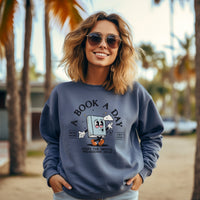 A Book A Day Keeps The Mental Breakdown Away Sweatshirt, Book Lovers Tees, Shirts For Book Lovers, Cute Graphic Tops, Bestselling Graphic Sweatshirts