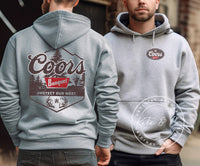 Coors Banquet Elk Hoodie, Coors Hunting Sweatshirt, Coors Banquet Protect the West, Coors Antler Shirt, Hunting Shirt, Gifts for Him, Beer Shirts, Elk Sweatshirt