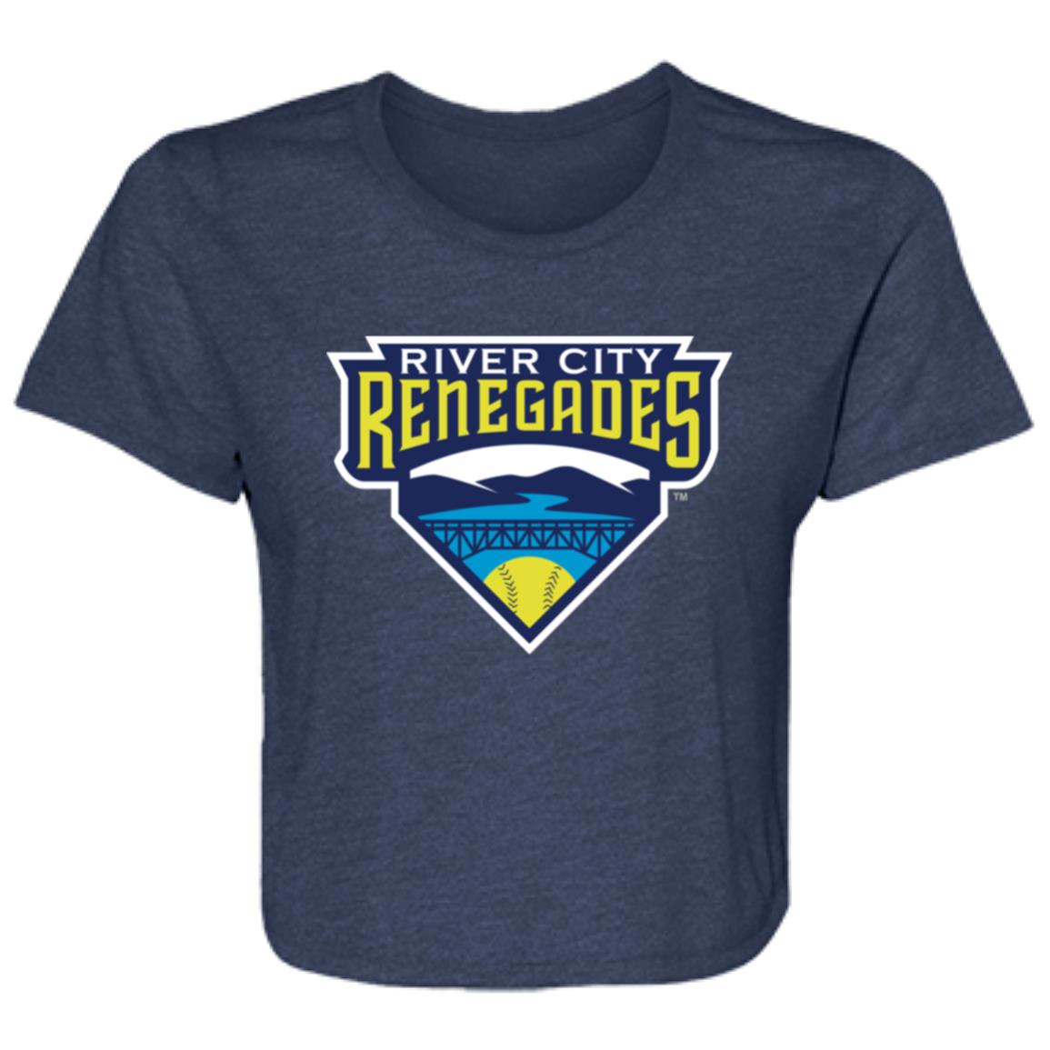 River City Renegades Ladies' Flowy Cropped Tee