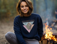 Adventure Graphic Crew Neck Sweatshirt, Adult Clothing, Gifts for her, Neutral Tops, Outdoor shirts