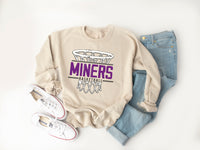 Miners Basketball, Game Day Sweatshirt, Women's Basketball Sweater, Men's Sweatshirt, Basketball Sweatshirt for Women ,Basketball Shirt