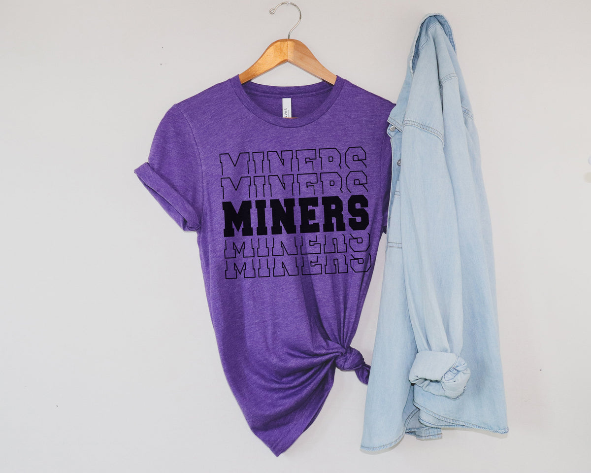 Miners, Miners, Miners Short sleeve t-shirt