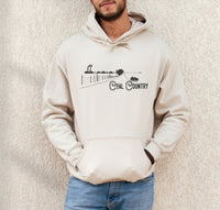 Coal Country Hoodie, Graphic Tees, North Dakota, Midwest tshirt, Country shirts, Farming tees, Western shirts,