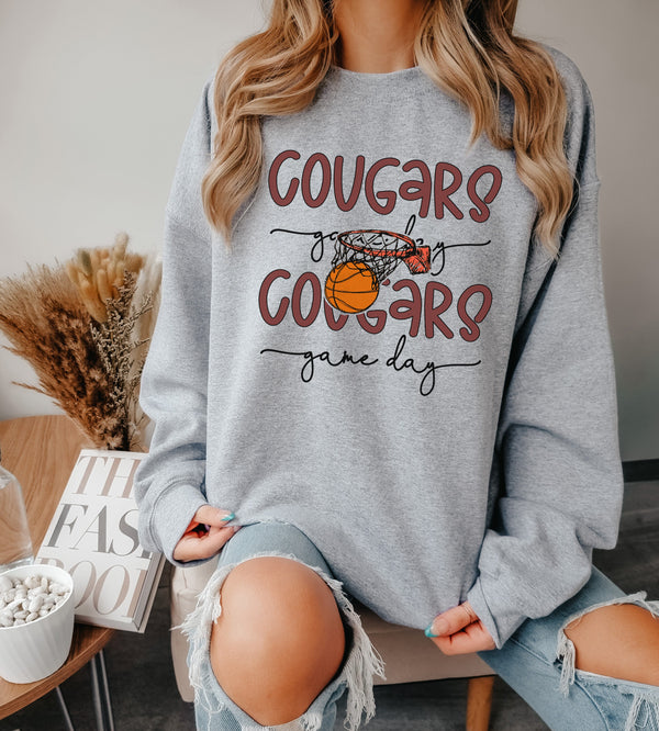 Cougars Game Day Crewneck