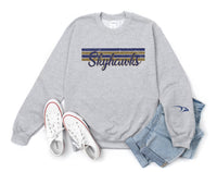 Shiloh Skyhawks Sports Sweatshirt, Custom Team Mascot Shirt, Teacher Team Shirts, School Spirit Sweatshirt, Retro Style Game Day Shirt