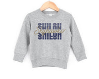 Shiloh Skyhawks Youth Sweatshirt, Kids Shiloh Skyhawks Crew Neck, Kids Custom Sweatshirts, Custom Youth Sports Shirts