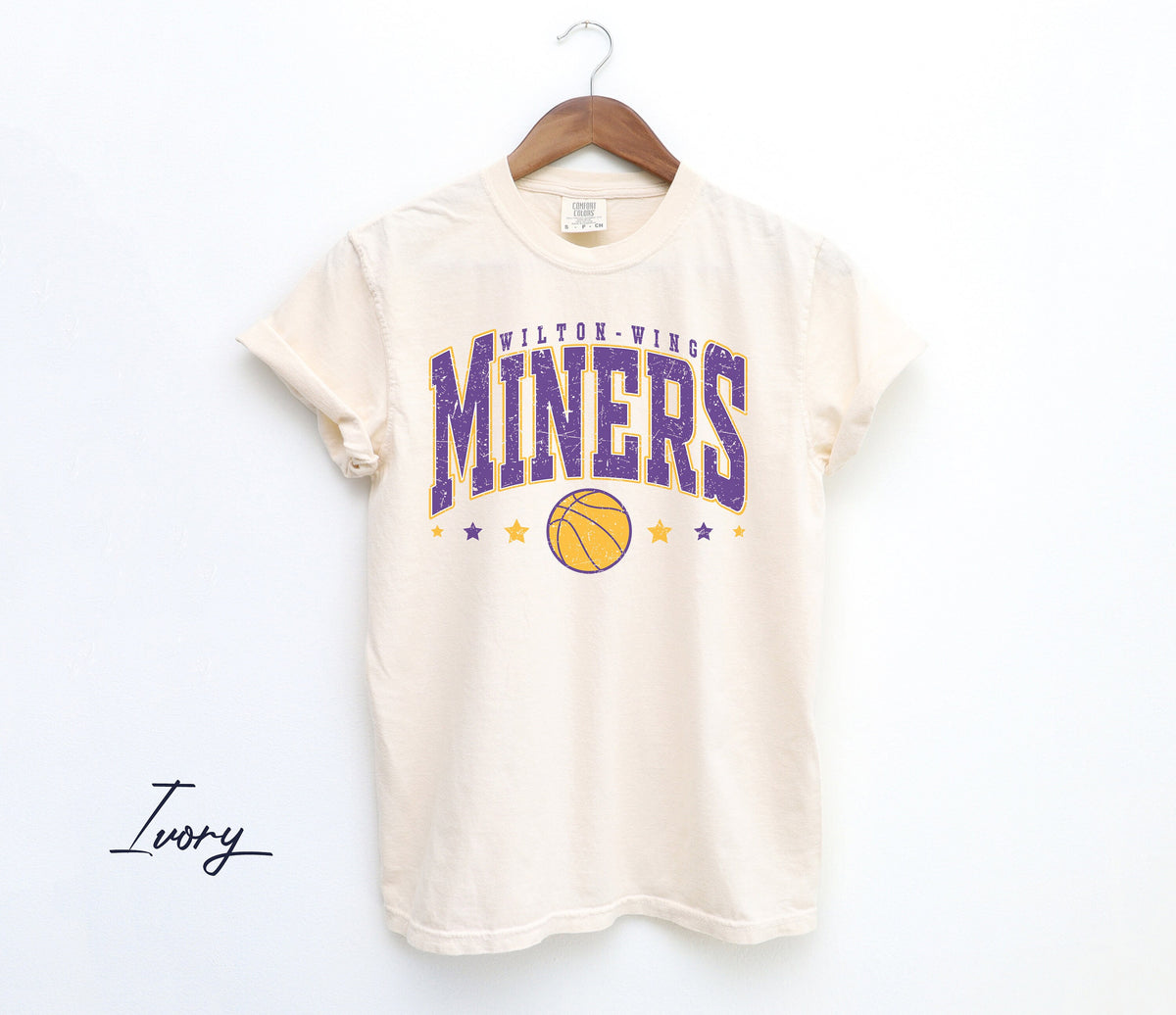 Miners Varsity Style Basketball Tshirt, Personalized Shirt, Team Name Sweatshirt, Miners Shirts