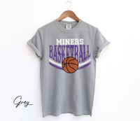 Miners Basketball Tshirt, Personalized Shirt, Team Name Sweatshirt, Miners Shirts