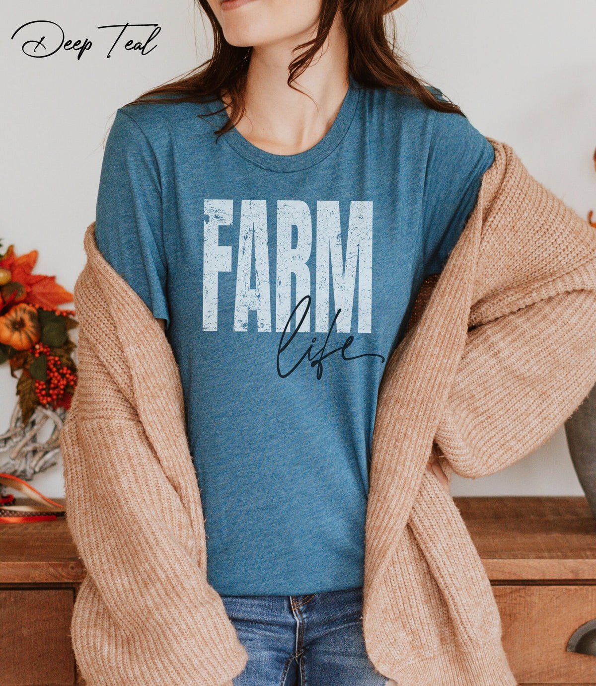 Farm Life T-shirt | Farm Wife Sweater| Farming life | Farmers Wife | Support Local Farmers | Better on the farm | Farm Shirt