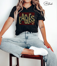 South Heart Eagles T-Shirt, Eagles Shirt, Custom Eagles Shirt, Custom Sports Designs, Custom Team Design, Eagles Team Mascot, Custom Sports