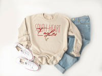 South Heart Eagles Sweatshirt, Eagles Sweatshirt, Custom Eagles Shirt, Custom Sports Designs, Custom Sports Team Designs