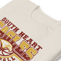 South Heart Eagles Basketball T-Shirt, Customizable with Name and Number, Eagles Sweatshirt, Custom Eagles Shirt, Custom Sports Designs