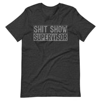 Funny Mom/Dad T-Shirt, Shit Show Supervisor Shirt, Funny Mom Boss Manager Teacher Gift, Future Mom Gift, Toddler Mom Shirt