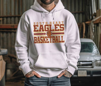 South Heart Eagles Varsity Basketball Sweatshirt, Customizable Name & Number, Eagles Sweatshirt, Custom Eagles Shirt, Custom Sports Designs