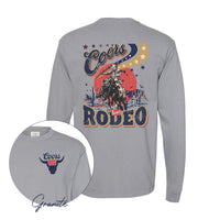 Coors Banquet Rodeo Long Sleeve Shirt, Coors Long Shirt, Gift Ideas For Him, Shirts For Him, Country Western Shirts, Holiday Sweatshirt