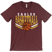 South Heart Eagles Basketball T-shirt, Eagles Tshirt, Custom Eagles Shirt, Custom Sports Designs