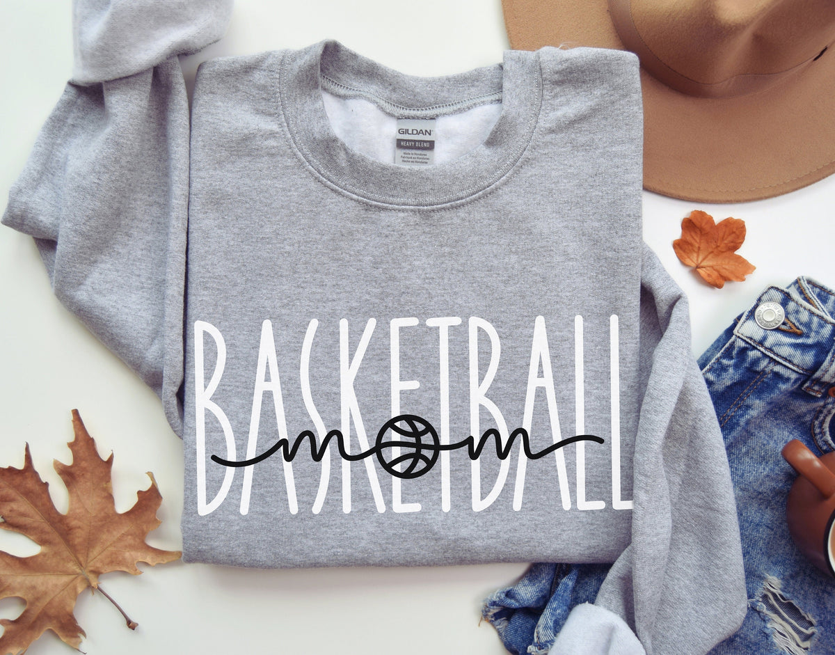 Basketball Mom Sweatshirt, Your Name Basketball Shirt, Your Team Basketball Shirt, Basketball Mom Shirt, Custom Basketball Shirt, Custom mom