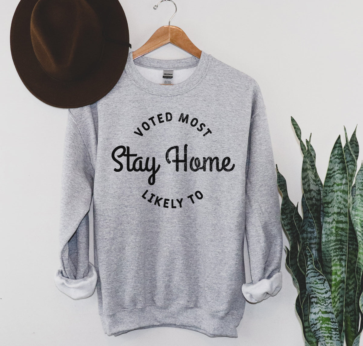 Homebody Sweatshirt, Voted Most Likely to Stay Home Shirt, Married Shirt Gift, Day Off Shirt, Introverted Shirt, Funny Mom Shirts, Wife Tops