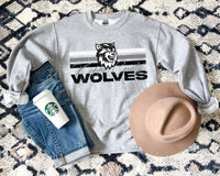 Kidder Country Wolves Sweatshirt, Wolves Custom Shirt, Wolves Team Spirit Sweatshirts, Custom Team Shirts, Wolves Team Logo, Wolves Sports