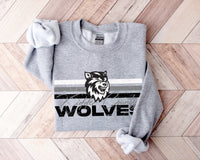 Kidder Country Wolves Sweatshirt, Wolves Custom Shirt, Wolves Team Spirit Sweatshirts, Custom Team Shirts, Wolves Team Logo, Wolves Sports