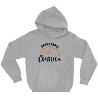 Basketball Cousin, Basketball Cousin Hoodie, Custom Basketball Shirt, Custom Sports Youth Shirts, Custom Family Shirts, Custom Sports Shirts