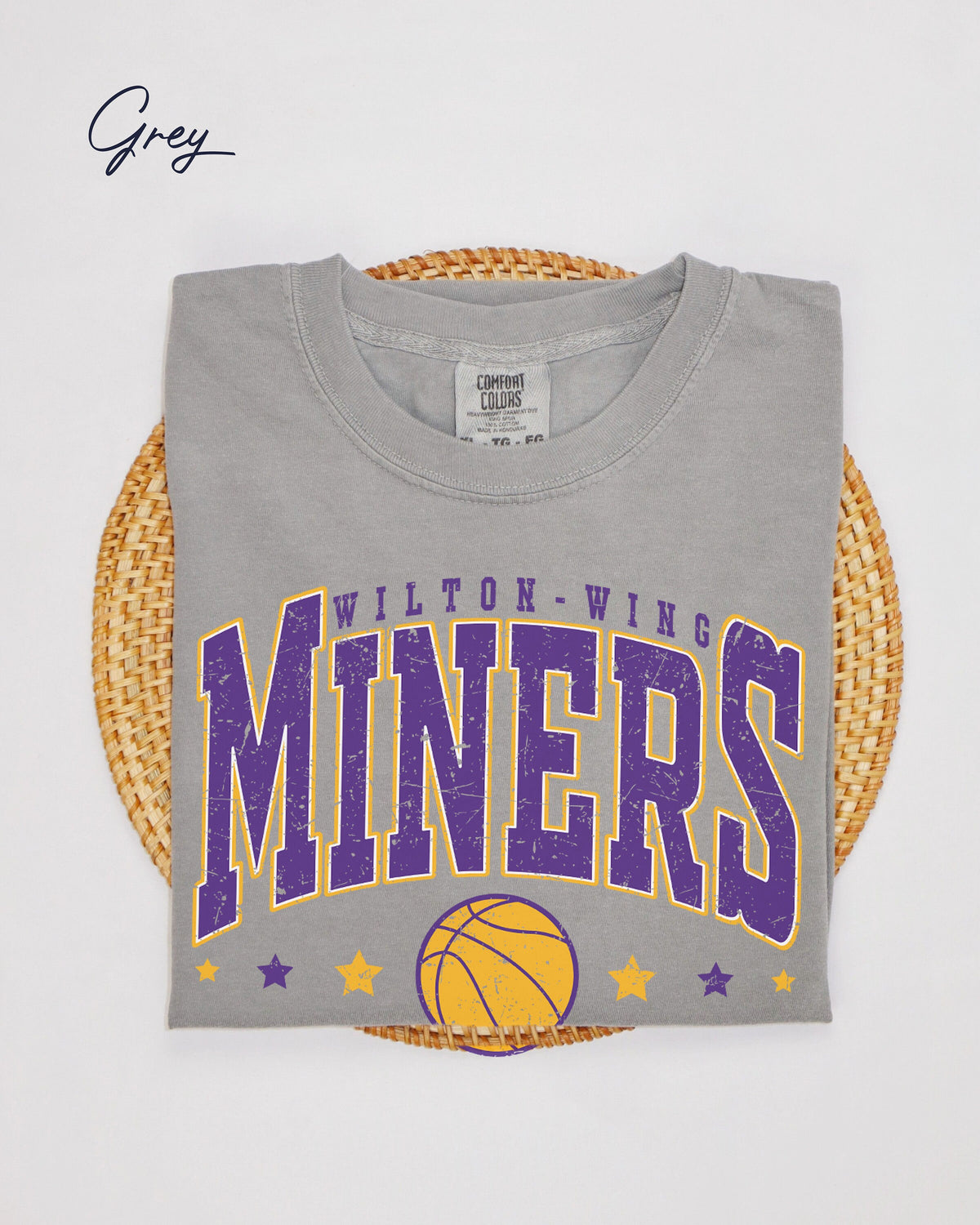 Miners Varsity Style Basketball Tshirt, Personalized Shirt, Team Name Sweatshirt, Miners Shirts