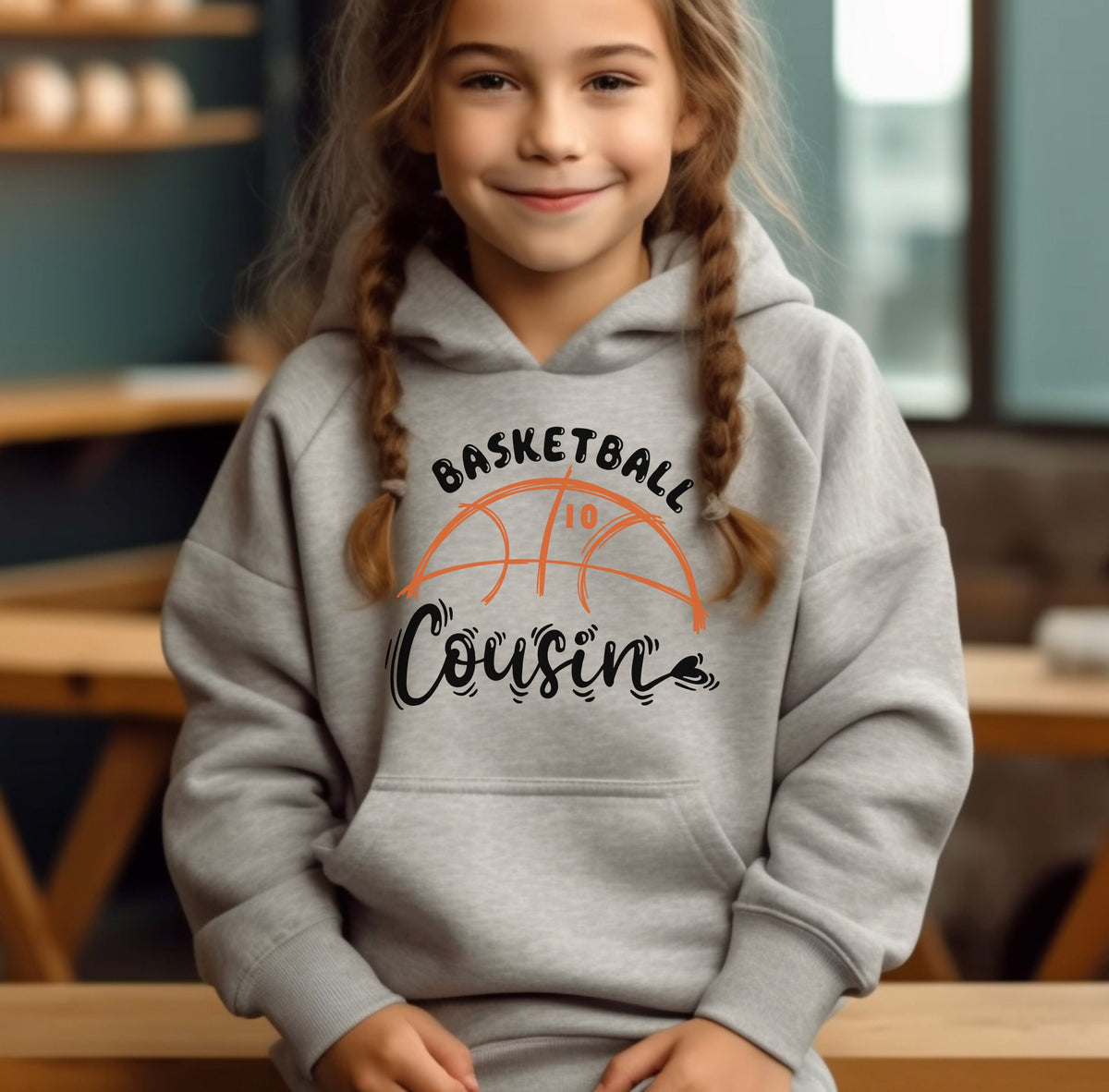 Basketball Cousin, Basketball Cousin Hoodie, Custom Basketball Shirt, Custom Sports Youth Shirts, Custom Family Shirts, Custom Sports Shirts