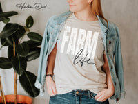 Farm Life T-shirt | Farm Wife Sweater| Farming life | Farmers Wife | Support Local Farmers | Better on the farm | Farm Shirt