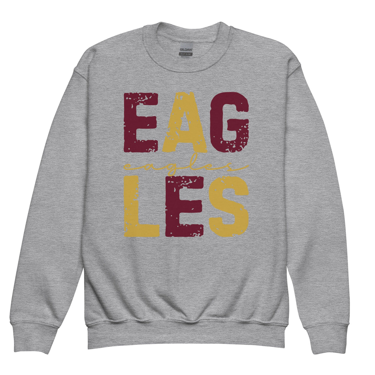 South Heart Eagles Youth Sweatshirt, Eagles Youth Sweatshirt, Custom Youth Eagles Shirt, Custom Youth Sports Designs