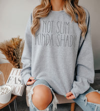 Not Slim Kinda Shady Shirt, Sarcasm Shirt, Funny Sarcasm Shirt, Mom Life, Funny Mom Shirt, Sarcastic Saying Shirts, Funny Holiday Gift Ideas