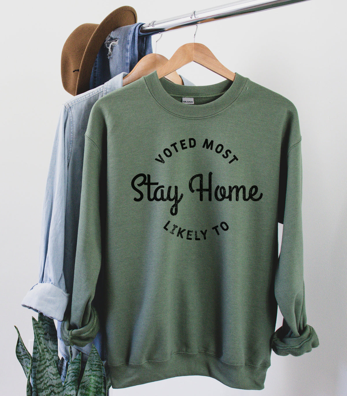 Homebody Sweatshirt, Voted Most Likely to Stay Home Shirt, Married Shirt Gift, Day Off Shirt, Introverted Shirt, Funny Mom Shirts, Wife Tops